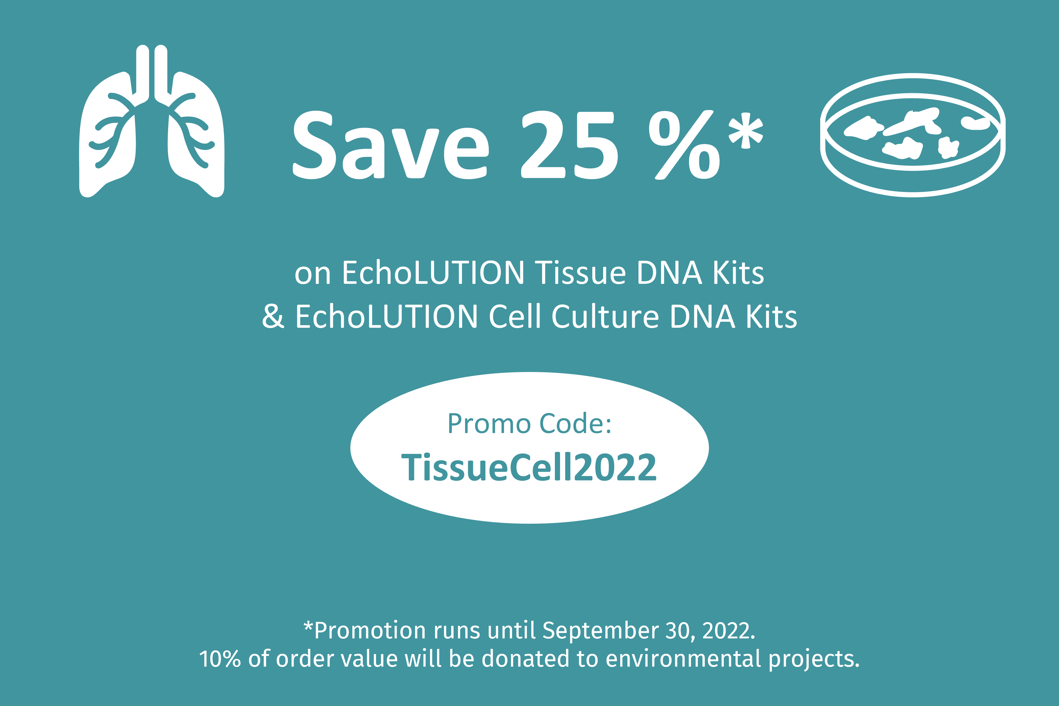 EchoLUTION Tissue DNA 96 Core Kit (8 x 96) 